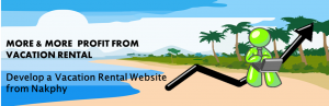Vacation rental website design